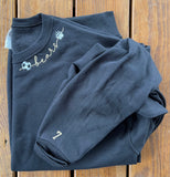Bear collar soccer sweatshirt