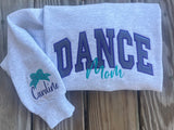 Dance mom sweater, bow with names