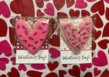 Valentine cookie gift sets - individuals, gift ready