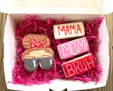 Mama, mom, bruh cookie set