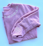 mama heart crewneck sweatshirt