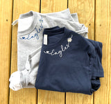 Eagles collar sweatshirt