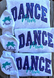 Dance mom sweater, bow with names