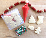 Elf welcome kit mini DIY cookie and milk and cookies  - Christmas