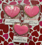 Valentine cookie gift sets - individuals, gift ready