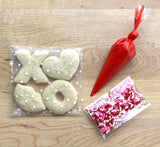 Valentine mini DIY cookie kit - Christmas