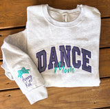 Dance mom sweater, bow with names