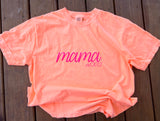 MAMA comfort color neon shirt