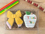 Teacher Appreciation Cookie set