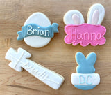 Custom Easter cookies
