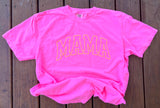 MAMA comfort color neon shirt