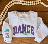 Dance mom sweater, bow with names