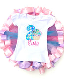 Lilly Birthday cupcake outfit