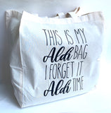 XL aldi shopping bag
