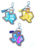 Lilly state keychain