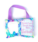 Lilly pulitzer tooth fairy pillow