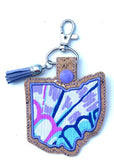 Lilly state keychain