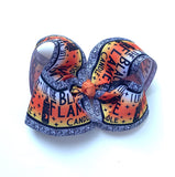 I lit the black flame candle bow, hocus pocus bow, Halloween bow,