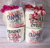 Toilet paper, customized toilet paper, gag gift,