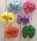 Crayon bow