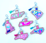 Lilly state keychain
