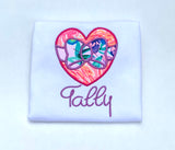 Lilly Valentine Shirt, Heart shirt