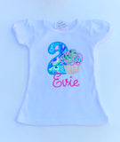 Lilly Birthday cupcake outfit