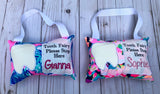 Lilly pulitzer tooth fairy pillow