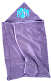 Lilly monogram hooded towel
