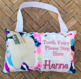 Lilly pulitzer tooth fairy pillow