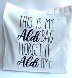 XL aldi shopping bag