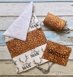 Changing pad, diaper clutch, car seat arm cushion