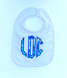 Monogram bib