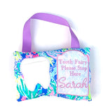 Lilly pulitzer tooth fairy pillow