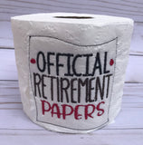 Toilet paper, customized toilet paper, gag gift,
