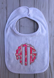Monogram bib