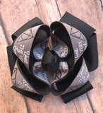 Wizard simple stacked hair bow