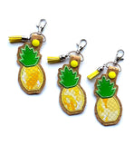 Lilly Pineapple keychain