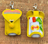 Heart pencil sanitizer holder