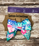 Lilly hair bow, Lilly headband mermaid cove