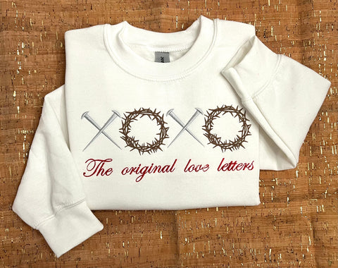 The original love letters sweatshirt