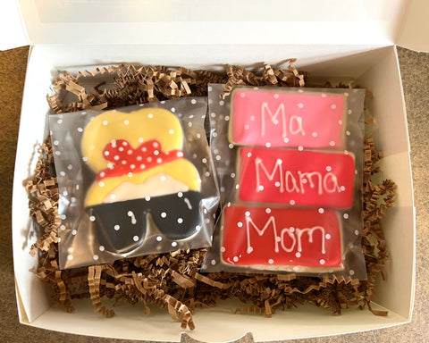 Mama, mom, bruh cookie set
