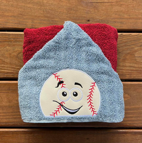 Baseball/Softball hooded towel