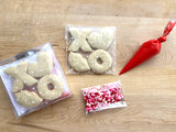 Valentine mini DIY cookie kit - Christmas