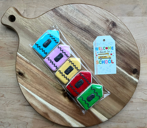 Mini crayon cookie set