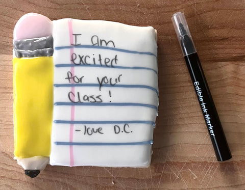 Pencil - Hand written note to be customized