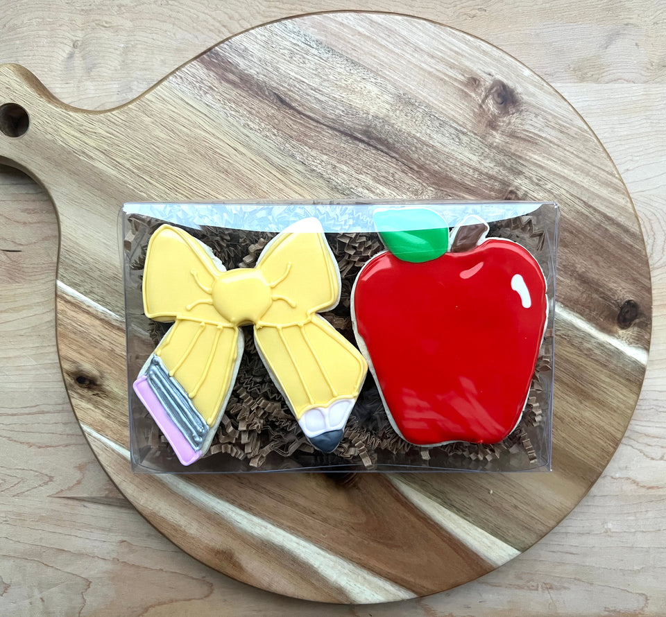 Back to school cookies