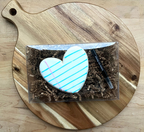 Love note, heart paper