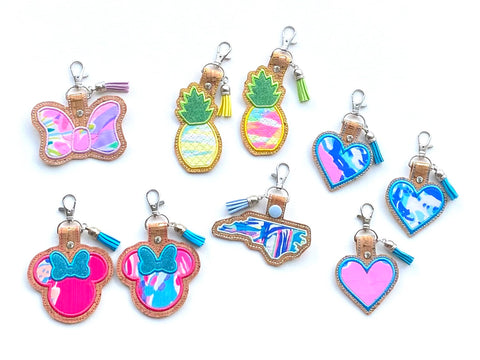Lilly Heart keychain