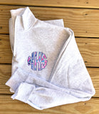 Lilly monogram pullover